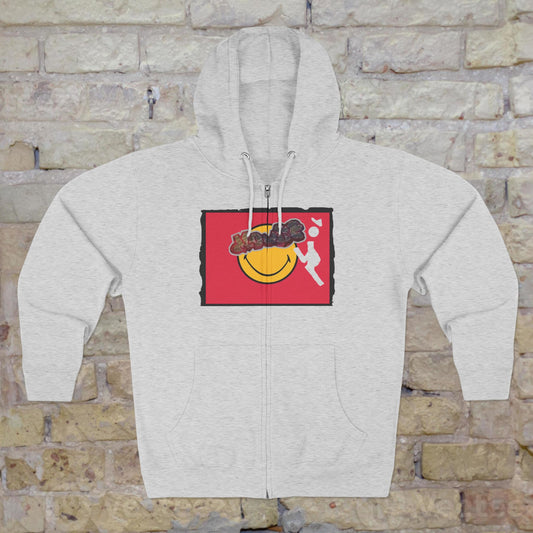 Mouse Stamped Zip Hoodie - Friends Share Edition