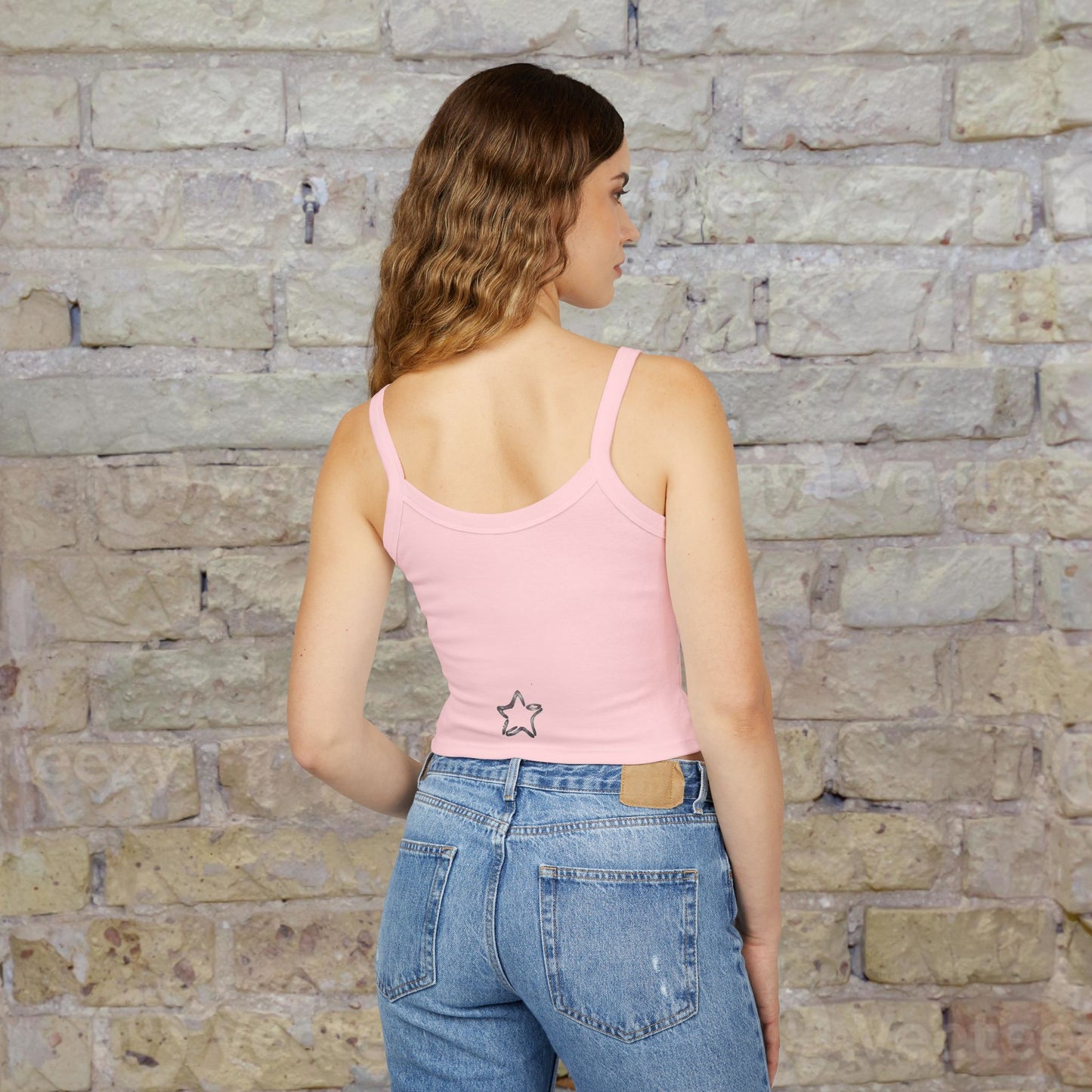 Women's Mouse Stamped Tank Top - Friends Share Edition