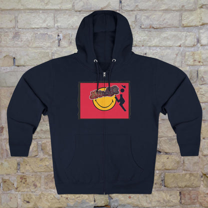 Mouse Stamped Zip Hoodie - Friends Share Edition