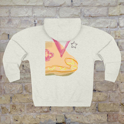 Mouse Stamped Zip Hoodie - Friends Share Edition