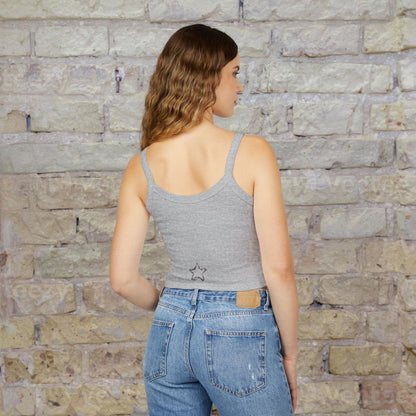 Women's Mouse Stamped Tank Top - Friends Share Edition