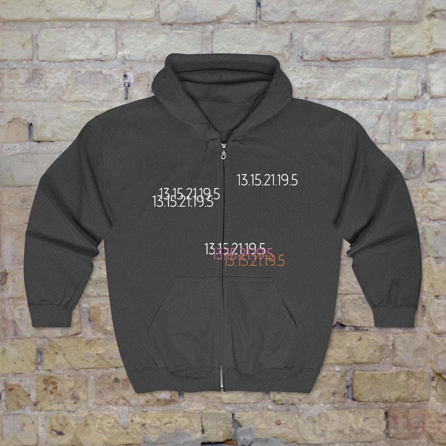 Zip Hoodie — Code 13.15.21.19.5