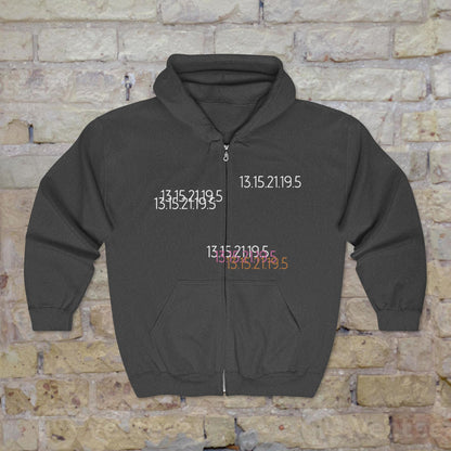 Zip Hoodie — Code 13.15.21.19.5