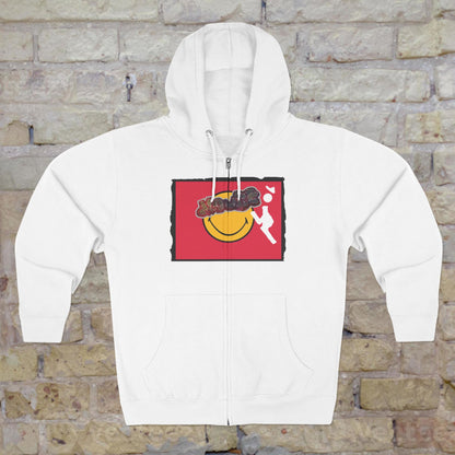 Mouse Stamped Zip Hoodie - Friends Share Edition