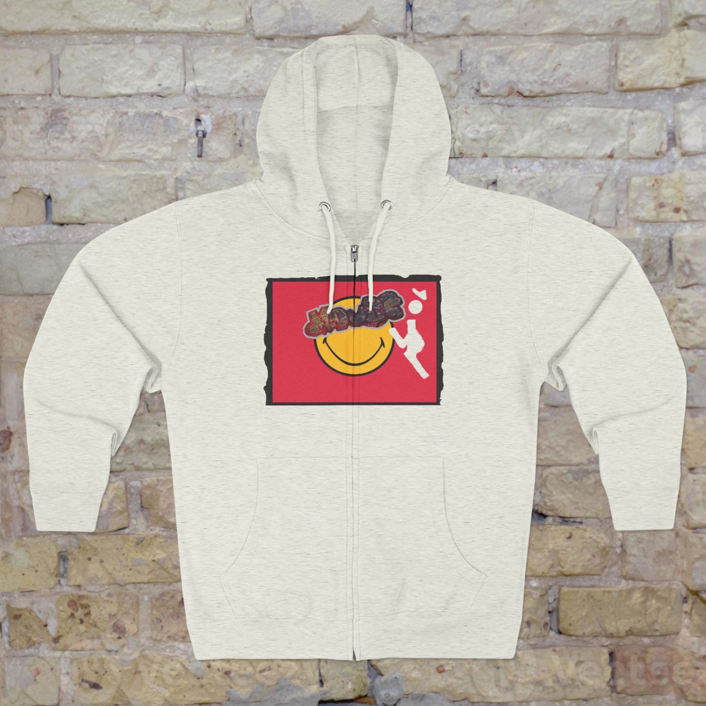 Mouse Stamped Zip Hoodie - Friends Share Edition