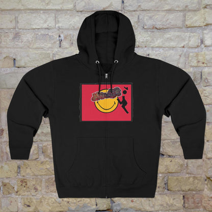 Mouse Stamped Zip Hoodie - Friends Share Edition