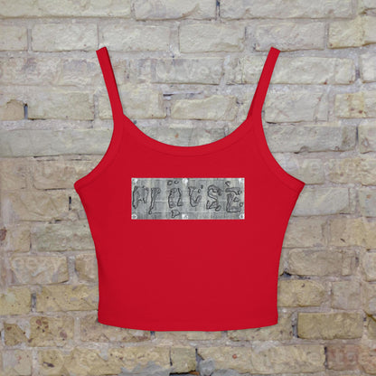Women's Mouse Plaque Tank Top - Friends Share Edition