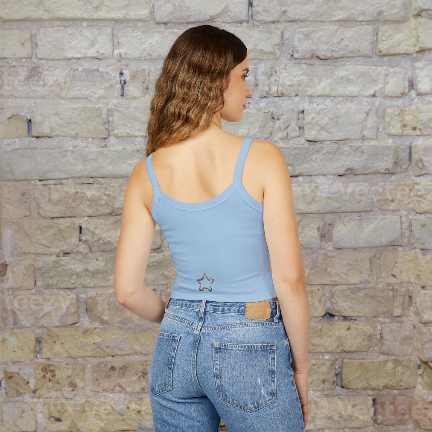 Women's Mouse Stamped Tank Top - Friends Share Edition