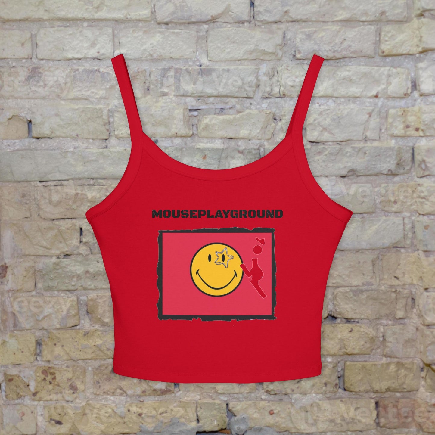 Women's Mouse Stamped Tank Top - Friends Share Edition