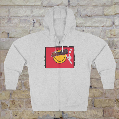 Mouse Stamped Zip Hoodie - Friends Share Edition