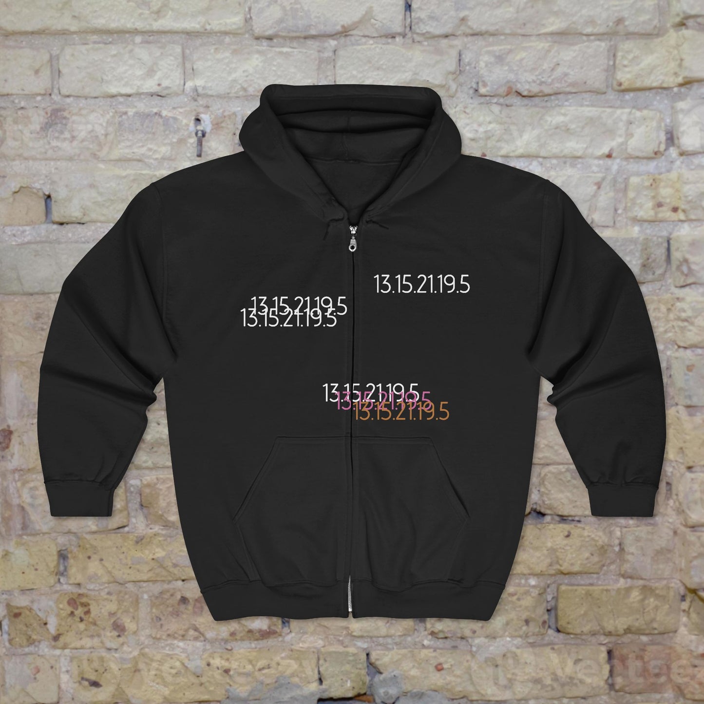 Zip Hoodie — Code 13.15.21.19.5
