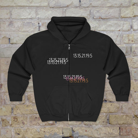Zip Hoodie — Code 13.15.21.19.5