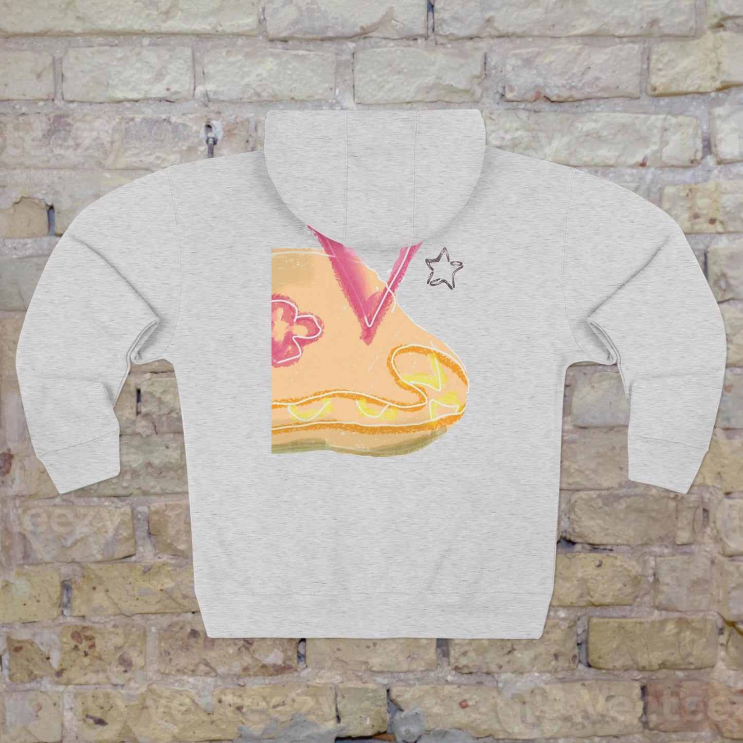 Mouse Stamped Zip Hoodie - Friends Share Edition